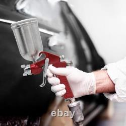 Pistolet de pulvérisation efficace pour peinture, buse en acier inoxydable de 1,5 mm et capacité de 400 cc