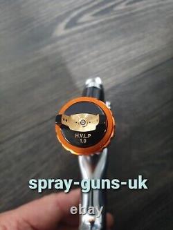 Pistolet de pulvérisation mini Smart Repair HVLP SRi Pro 1,2 mm + Régulateur 2k Gti Lite