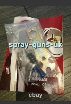 Pistolet de pulvérisation mini Smart Repair HVLP SRi Pro 1,2 mm + Régulateur 2k Gti Lite