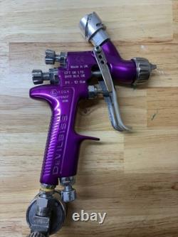 Pistolet de pulvérisation professionnel DeVilbiss SRI PRO 1,0 mm TS1 haute efficacité + capot d'air HVLP
