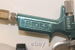 Pistolet de retouche Binks Cub SL HVLP avec gobelet OEM Binks
