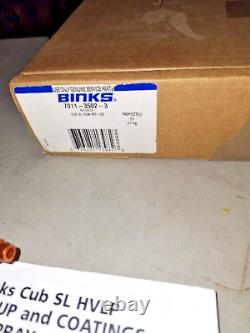 Pistolet pulvérisateur Binks Cub SL HVLP avec godet siphon de 8 oz 7011-3502-3