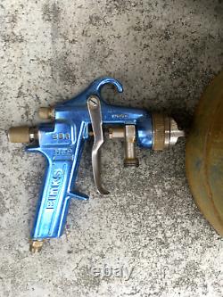 Pistolet pulvérisateur HVLP Binks Mach 1 et pot sous pression d'occasion