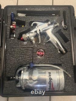 Pistolet pulvérisateur HVLP FE Cat Technologies pour ligne fine 1/4 pouce