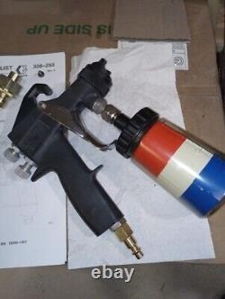 Pistolet pulvérisateur HVLP Graco M-1265 Optimiser avec godet Devilbiss TGS