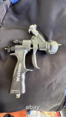 Pistolet pulvérisateur HVLP Walcom Carbonio 360 Light à alimentation par gravité