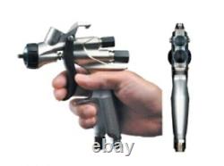 Pistolet pulvérisateur Meiji Center Cup FINER-CORE-HVLP-13 1.3mm sans tasse d'alimentation par gravité