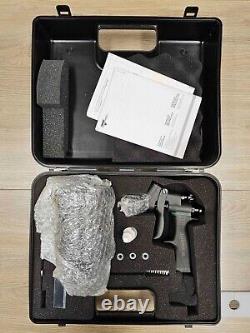 Pistolet pulvérisateur Walcom Genesi Carbionio 360 Evo HVLP 1.4L Kit avec tasse à gravité anti-UV