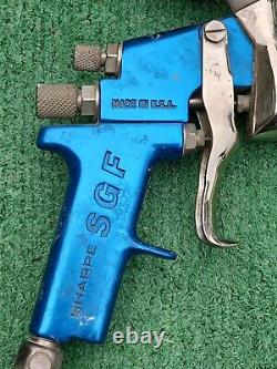 Pistolet pulvérisateur à gravité Sharpe Sgf Hvlp avec réservoir/coupe à pulvérisation