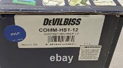 Pistolet pulvérisateur compact mini HVLP DEVILBISS avec buse de fluide de 1,2 mm COMM-HS1-12