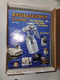 Pistolet pulvérisateur de peinture Apollo HVLP Super AP5110 + Pot sous pression