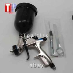 Pistolet pulvérisateur pour automobile TPaitlss avec godet de 600ml pour vernis transparent et peinture d'apprêt HVLP de 1.3