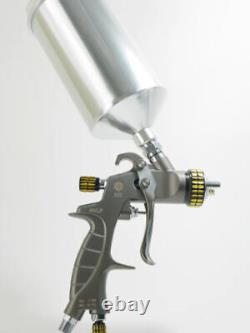 Pistolet pulvérisateur professionnel Atom X20 HVLP pour solvants/eaux avec la lumière gratuite Gunbudd