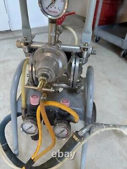 Pompe à pulvérisation et pistolet HVLP ANEST IWATA DDP-90B avec double pompe à diaphragme