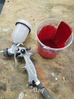 Professional Kit Gravity Spray Paint Gun Sg250 1.4 + 1.2 Sgmini Hvlp (deux Pièces)