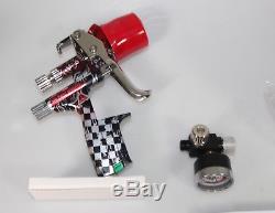 Pulvérisateur De Peinture SATA Jet 5000 B Hvlp Avec Manomètre À Micromètre À Air SATA 27771