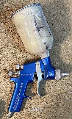 Pulvérisateur à gravité Hvlp Sharpe Cobalt avec pistolet/coupelle pour couches de finition
