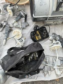 Pulvérisateurs de peinture HVLP, pistolets et équipements, fournitures