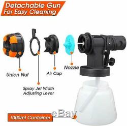 Rexbeti 700watt Haute Puissance Pulvérisateur De Peinture, 1000 ML / Min Hvlp Pistolet Électrique Accueil