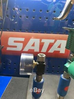 SATA 27771 Hvlp Air Micrométrique Withgauge 0-145 Psi Régulateur Du Jet Gun