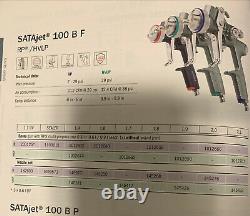 SATA Jet 1000 B & 100bf/bp Hvlp/rp (1) Kit D'entretien #1047100
