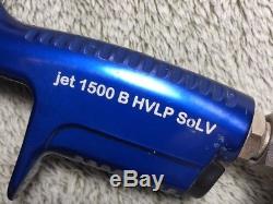 SATA Jet 1500 B Hvlp Solv Pistolet À Peinture Bleu