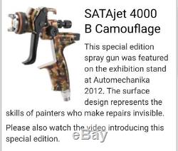 SATA Jet 4000 B Hvlp (1.3) Édition Spéciale Camo Numérique