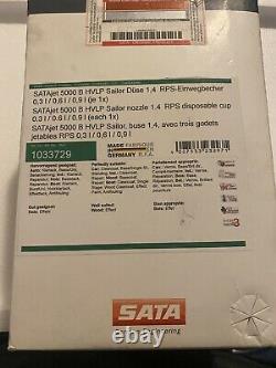 SATA Jet 5000 B Hvlp 1.4 (sailor Edition) Limited/rare Utilisé Avec Boîte Originale