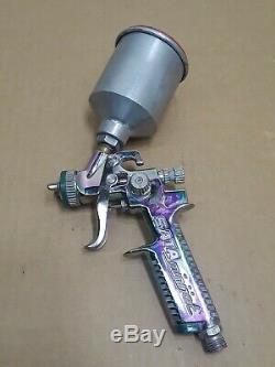 SATA Minijet Gun Hvlp / 2 Spraygun Allemagne Vert & Withhopper 1.0 Sr Conseil De Pulvérisation