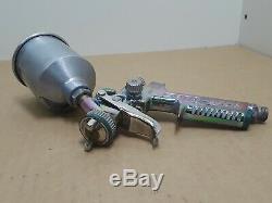 SATA Minijet Gun Hvlp / 2 Spraygun Allemagne Vert & Withhopper 1.0 Sr Conseil De Pulvérisation