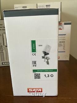 SATA X5500 Hvlp Pistolet À Vaporisateur Non Numérique, 1.3 O Noz, Avec Tasses Prs