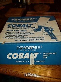 Sharpe / Cobalt Hvlp Alimentation Par Gravité Peinture Gun