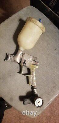 Sharpe Platinum Hvlp Spray D'alimentation De Gravité Gun 1.3 Pointe Avec Régulateur
