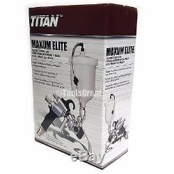 Titan Capspray Hvlp Maxum Elite Pistolet De Pulvérisation Par Gravité Avec Alimentation Par Pression 0524052