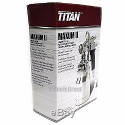 Titan Capspray Hvlp Maxum II Pistolet Pulvérisateur À Gravité, Alimenté Par Pression 0524041