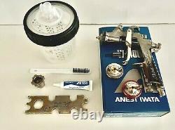 Véritable Iwata W400lv Gun De Peinture Compatible Avec L'alimentation Gravitationnelle 1.3mm Buse De Fluide