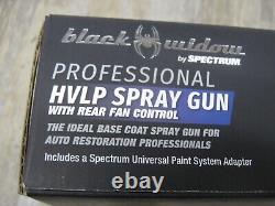 Veuve noire par Spectrum Professional HVLP Spray Gun Nouvelle livraison gratuite