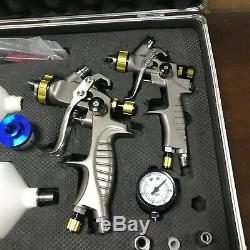 Weta Hvlp Pistolet À Peinture En Aérosol 931g + Mini + 931g 1.3mm 1.0mm Airbrush Pistolet Pour La Douleur