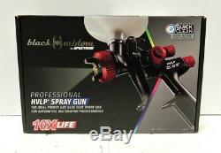(ma3) Spectrum Black Widow Bw-hvlp-1.7 Professional Air Spray Gun